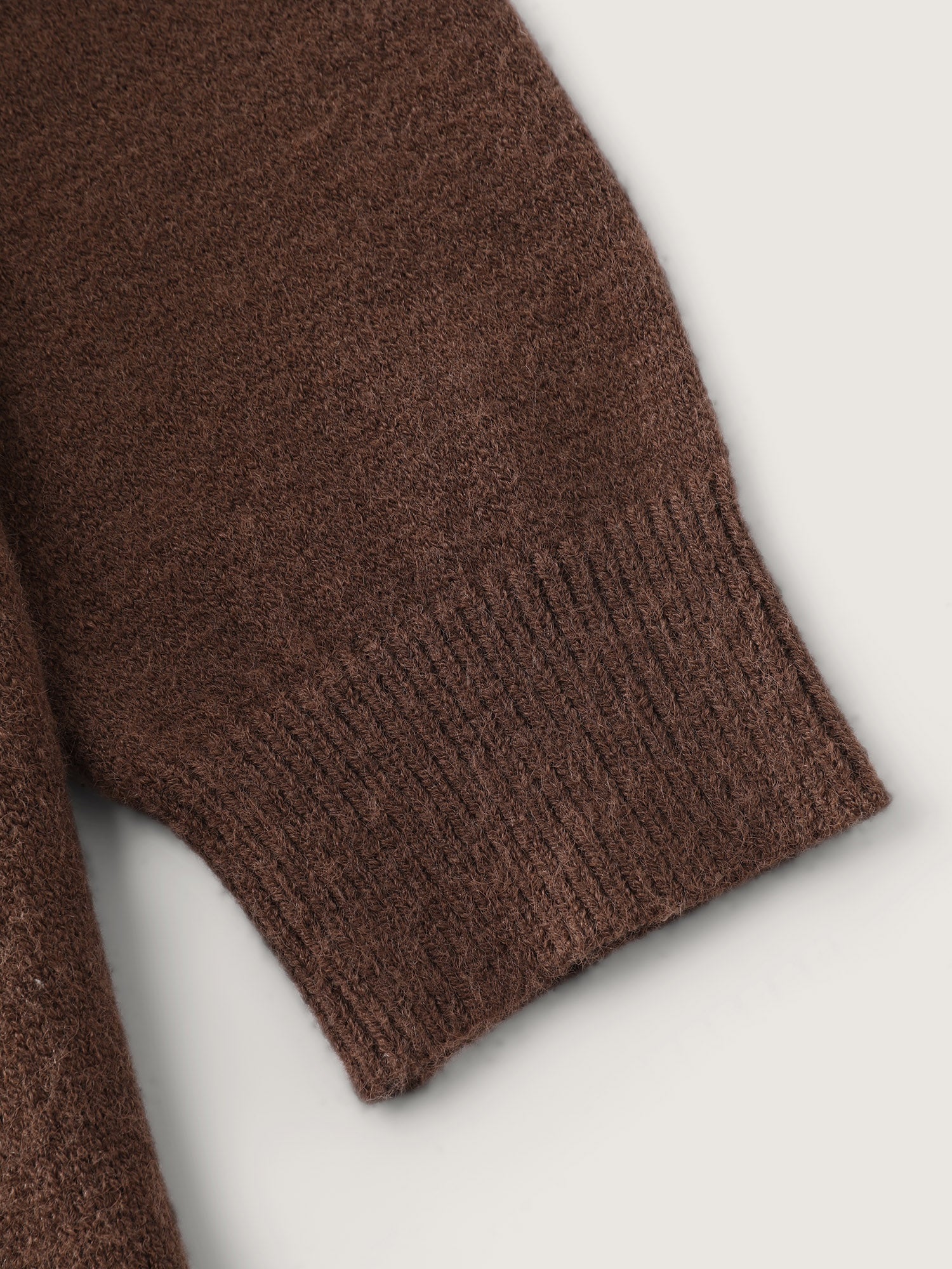 Supersoft Sunflower Pattern Round Neck Pullover