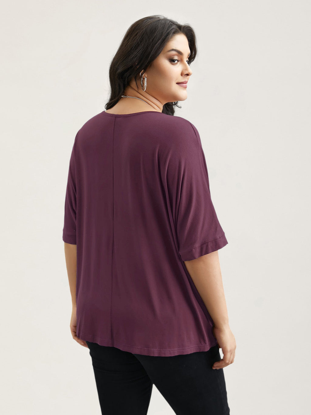 Supersoft Round Neck Plain T-Shirt
