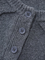 2-In-1 Cape Button Pullover