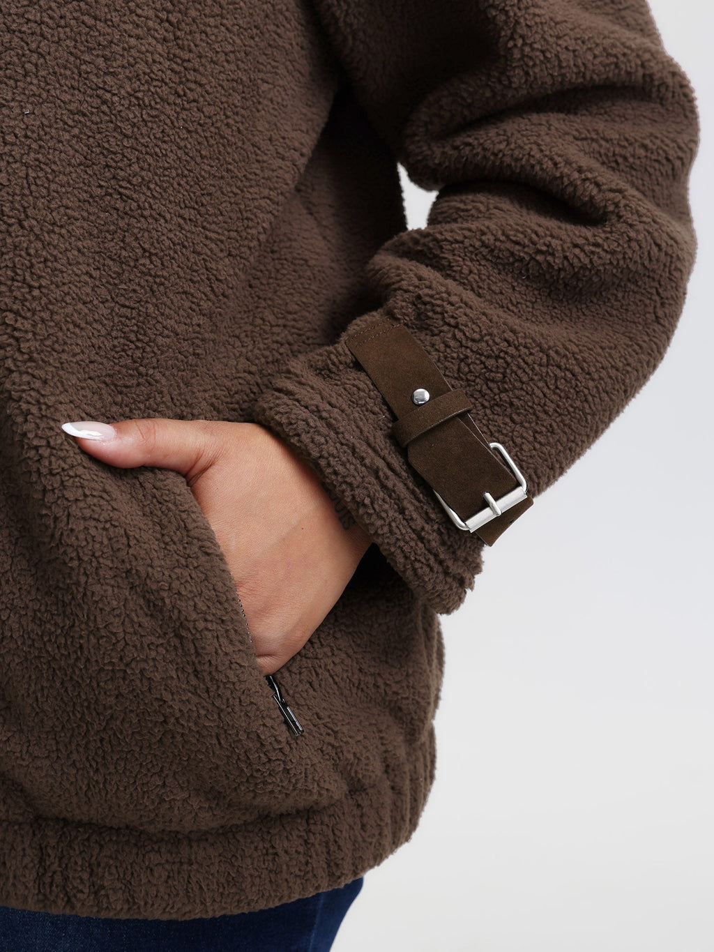 Teddy Fleece Zipper Jacket