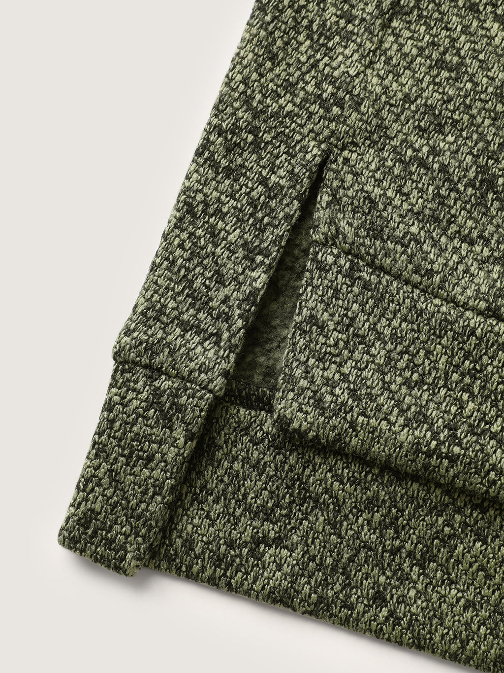 Relaxed Fit Split Hem Pullover