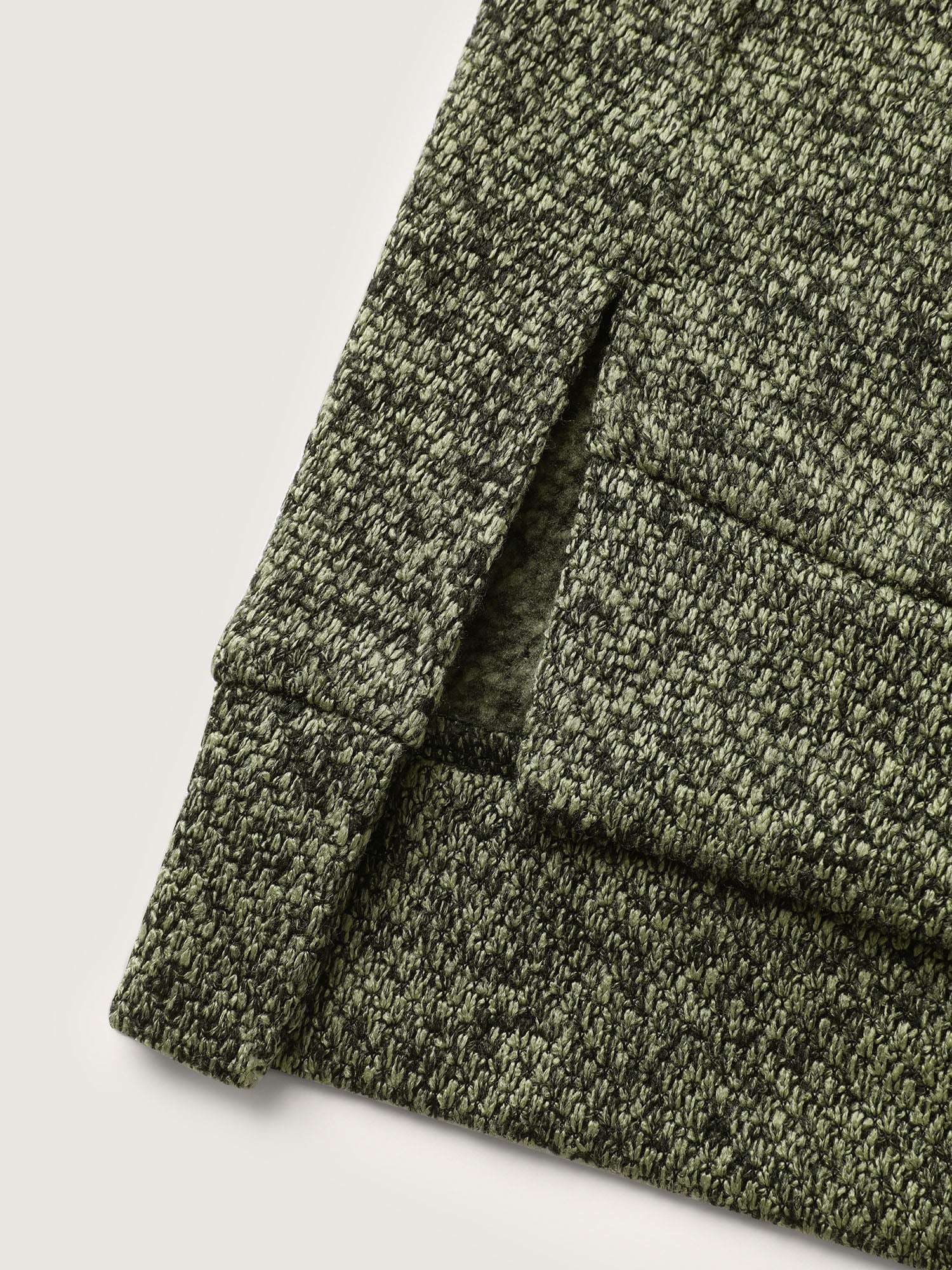 Relaxed Fit Split Hem Pullover