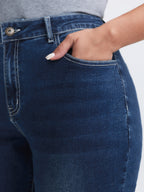 Stretchy Mid-Rise Skinny-Fit Jeans