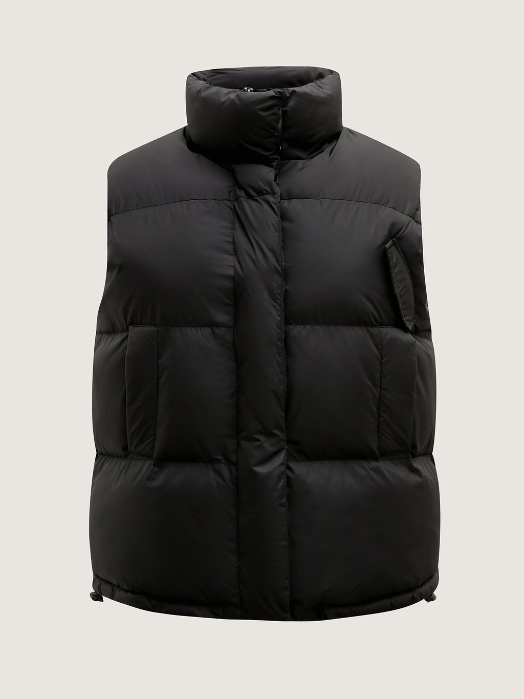 Puffer Zipper Front Quilted Vest