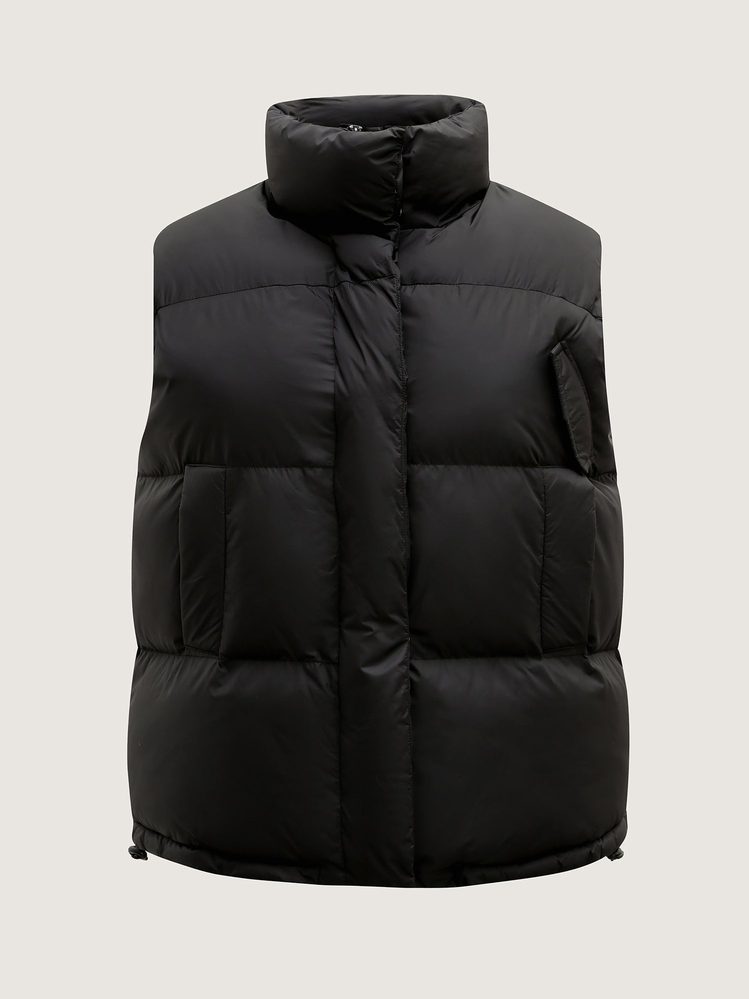 Puffer Zipper Front Quilted Vest