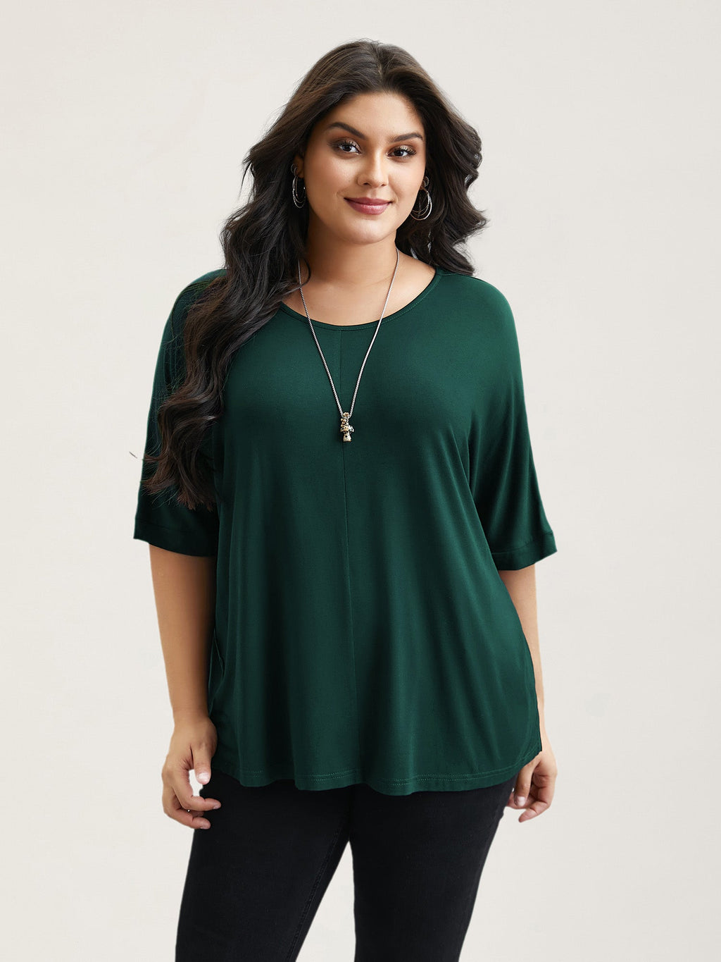 Supersoft Round Neck Plain T-Shirt