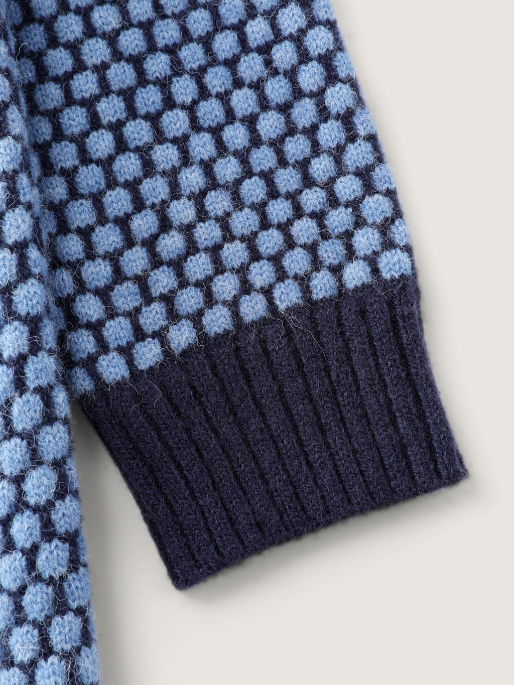 Supersoft Geometric Textured Super Stretchy Pullover