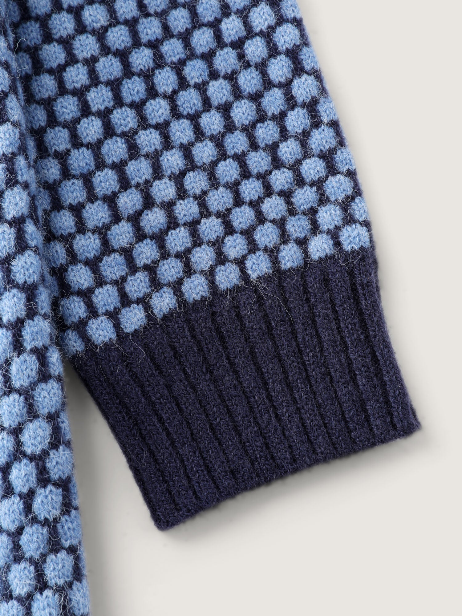 Supersoft Geometric Textured Super Stretchy Pullover