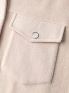 2-In-1 Button Hooded Coat