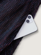 Phantom Silk Stretchy Shirred Waist Midi Dress