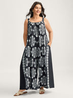 Sunkissed Stretchy Adjustable Strap Jumpsuit