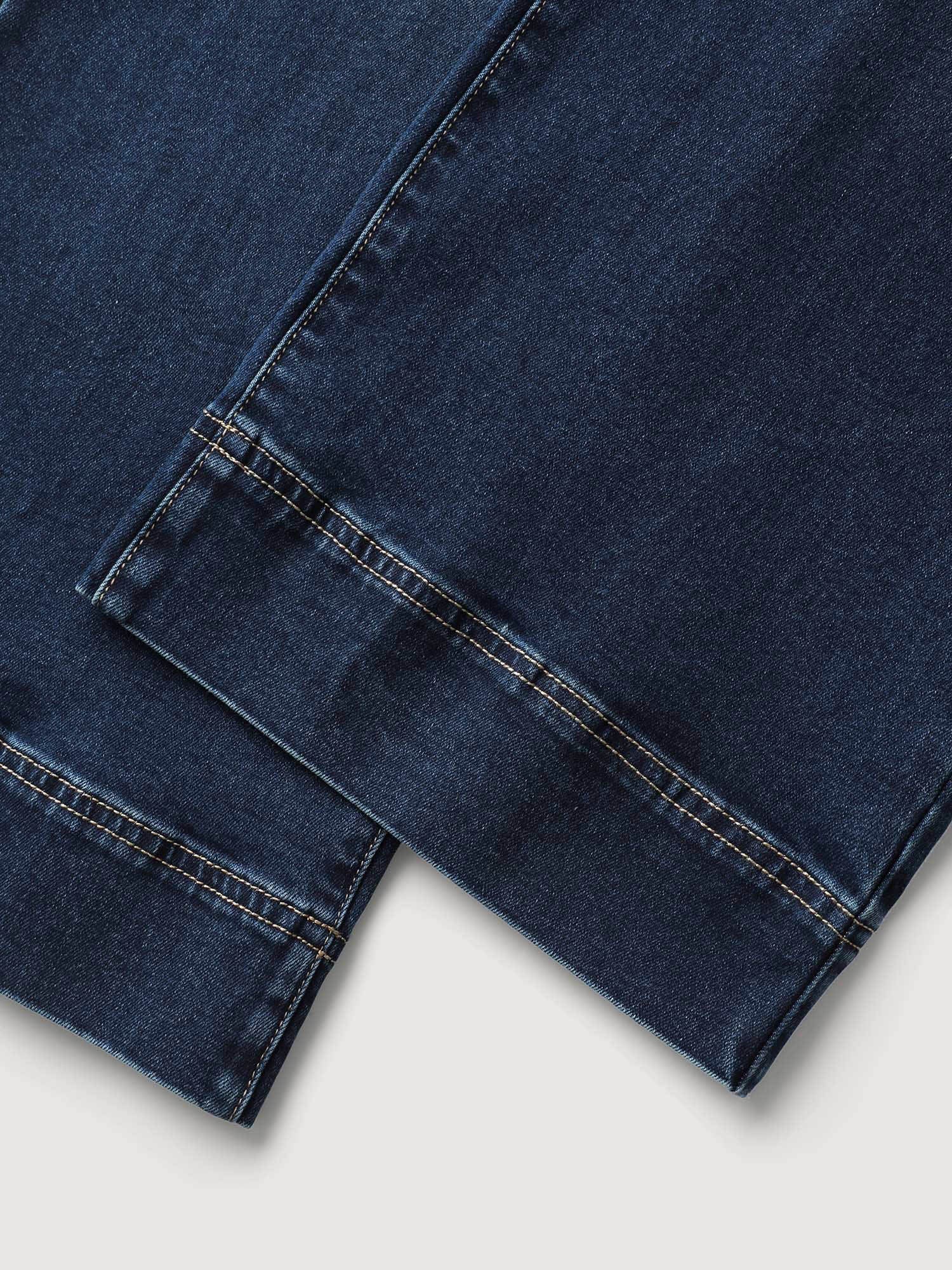 Retro Wash Straight-Leg Jeans