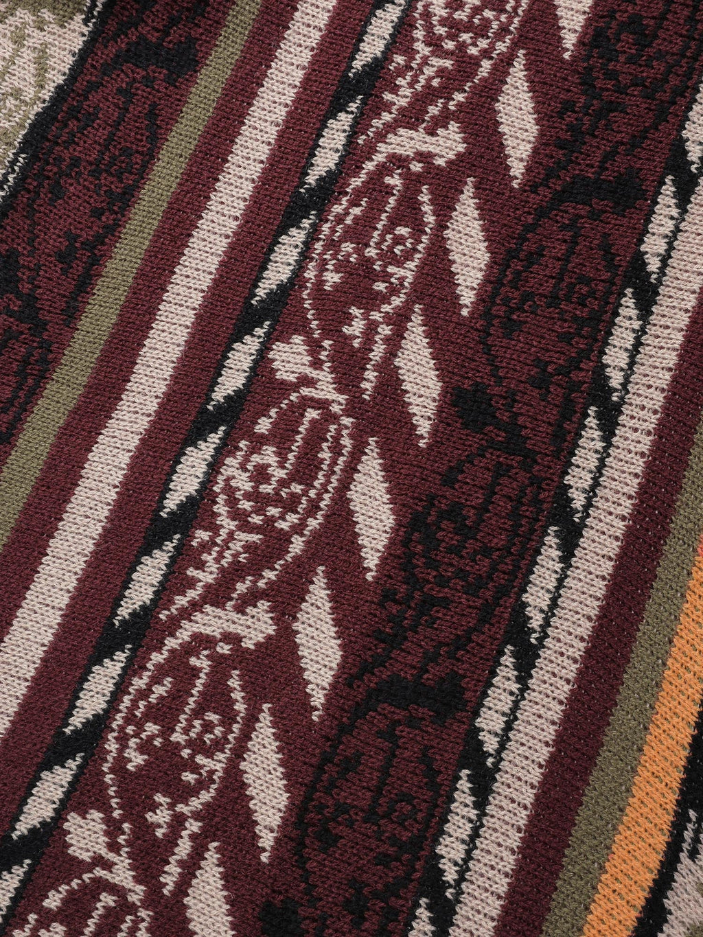 Boho Stripe Flared Sleeve Stretchy Pullover