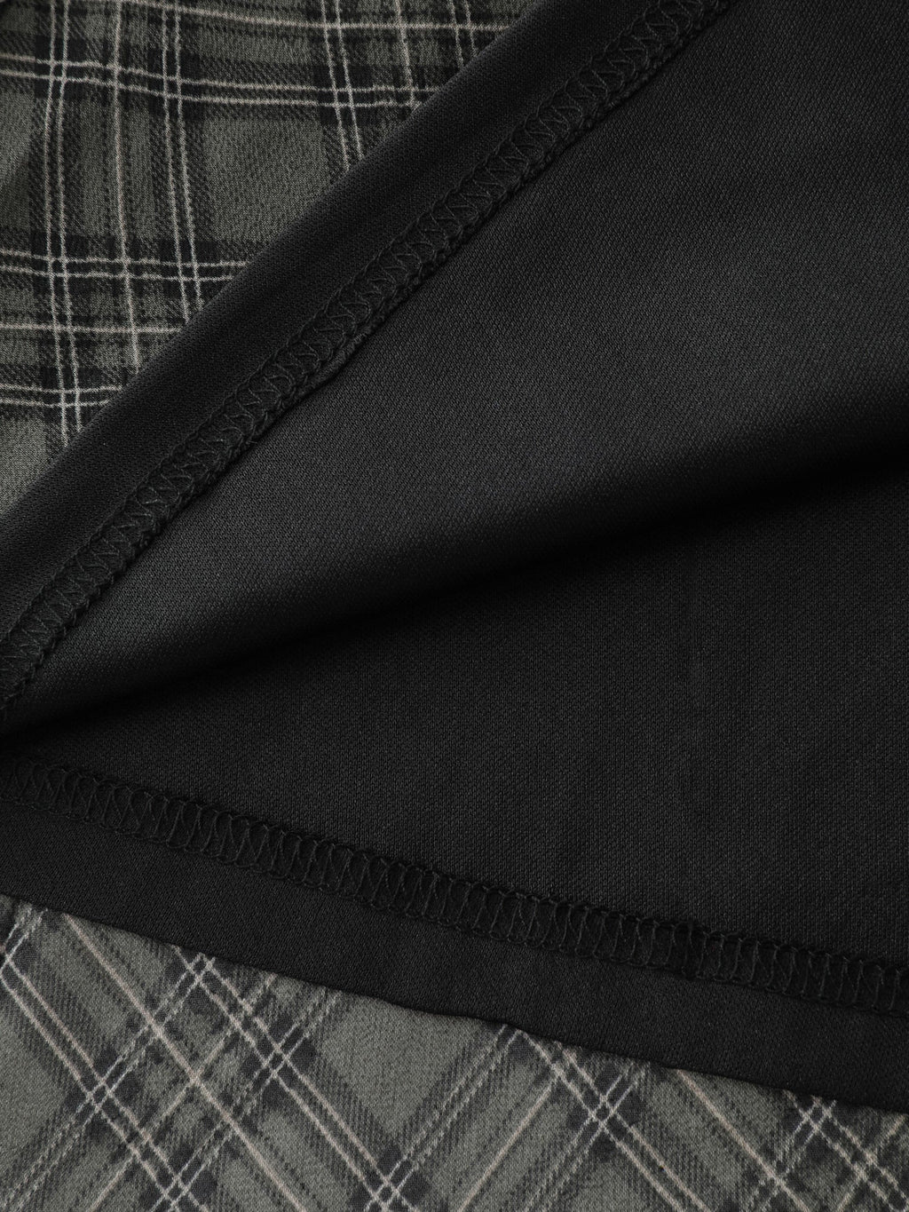 Diamond Print Neck Tie Midi Dress