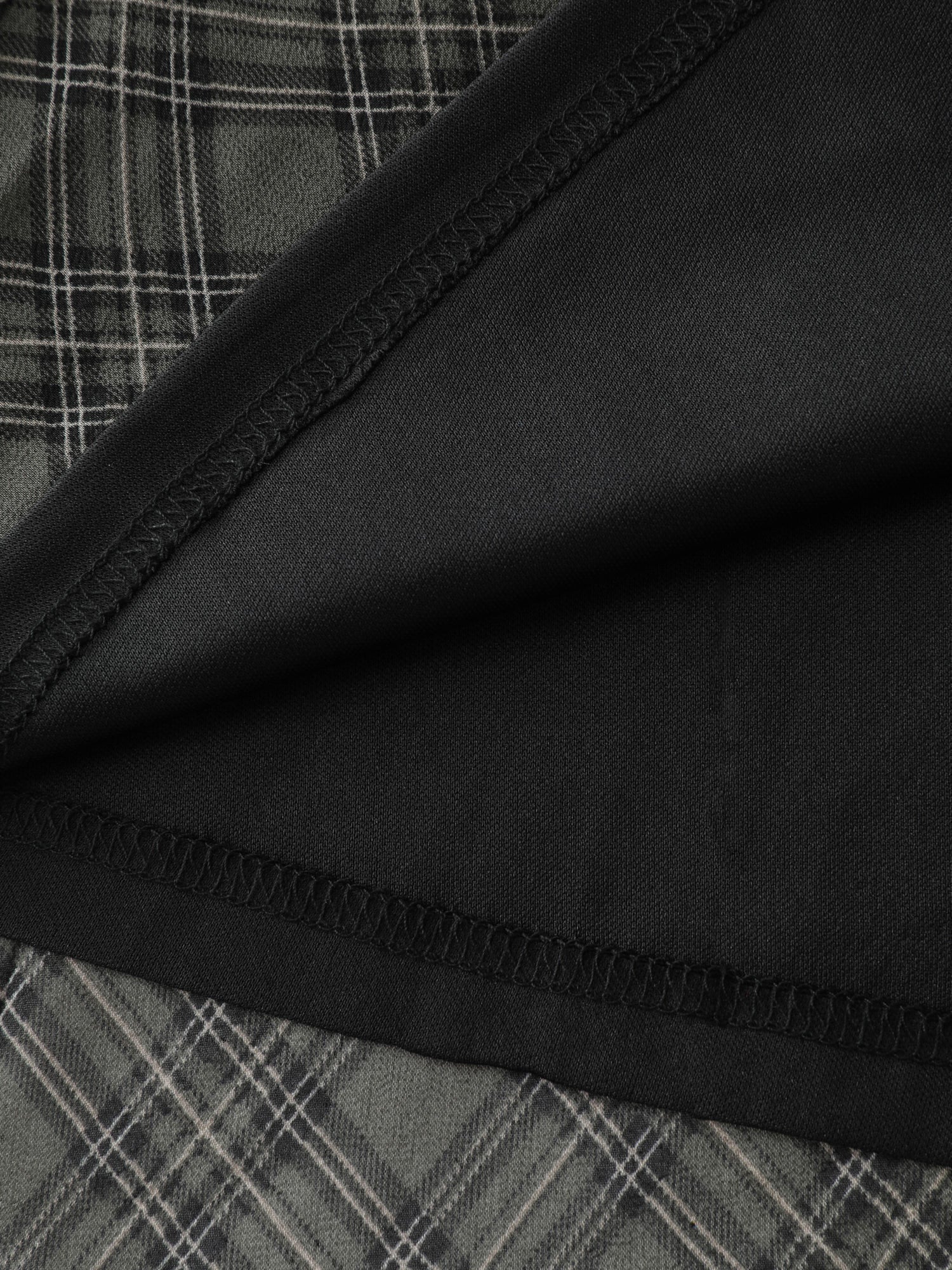 Diamond Print Neck Tie Midi Dress