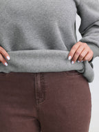 2-In-1 Puppy Embroidered Turtleneck Sweatshirt