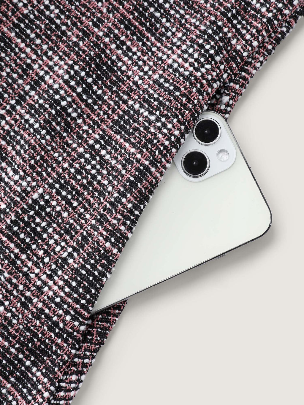 Color Fusion Checkered Print Shirt Dress