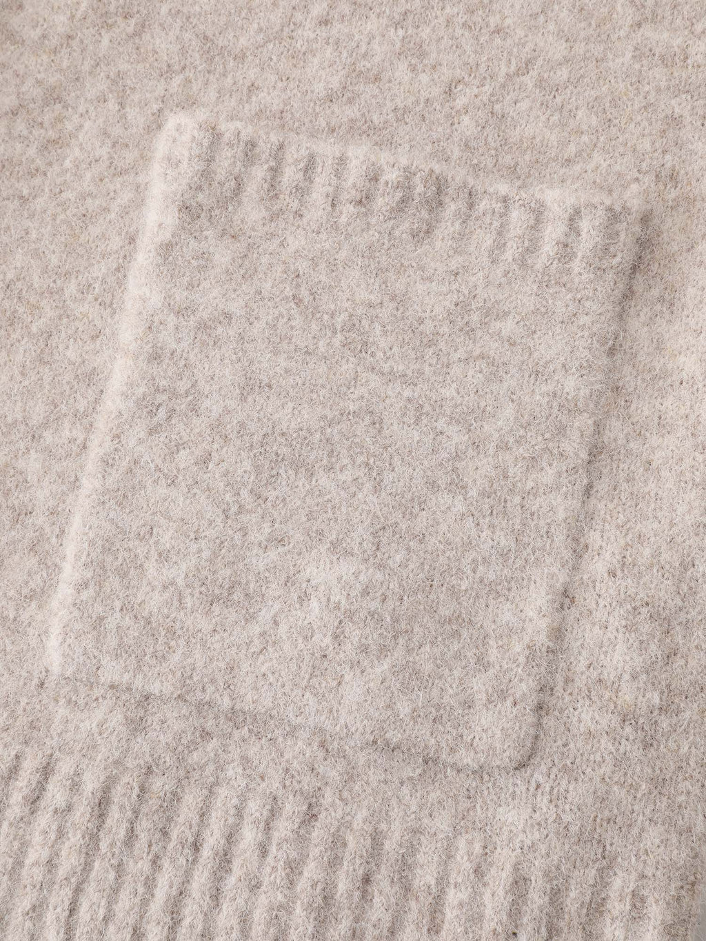 Heart Button-Down Pockets Knit Cardigan