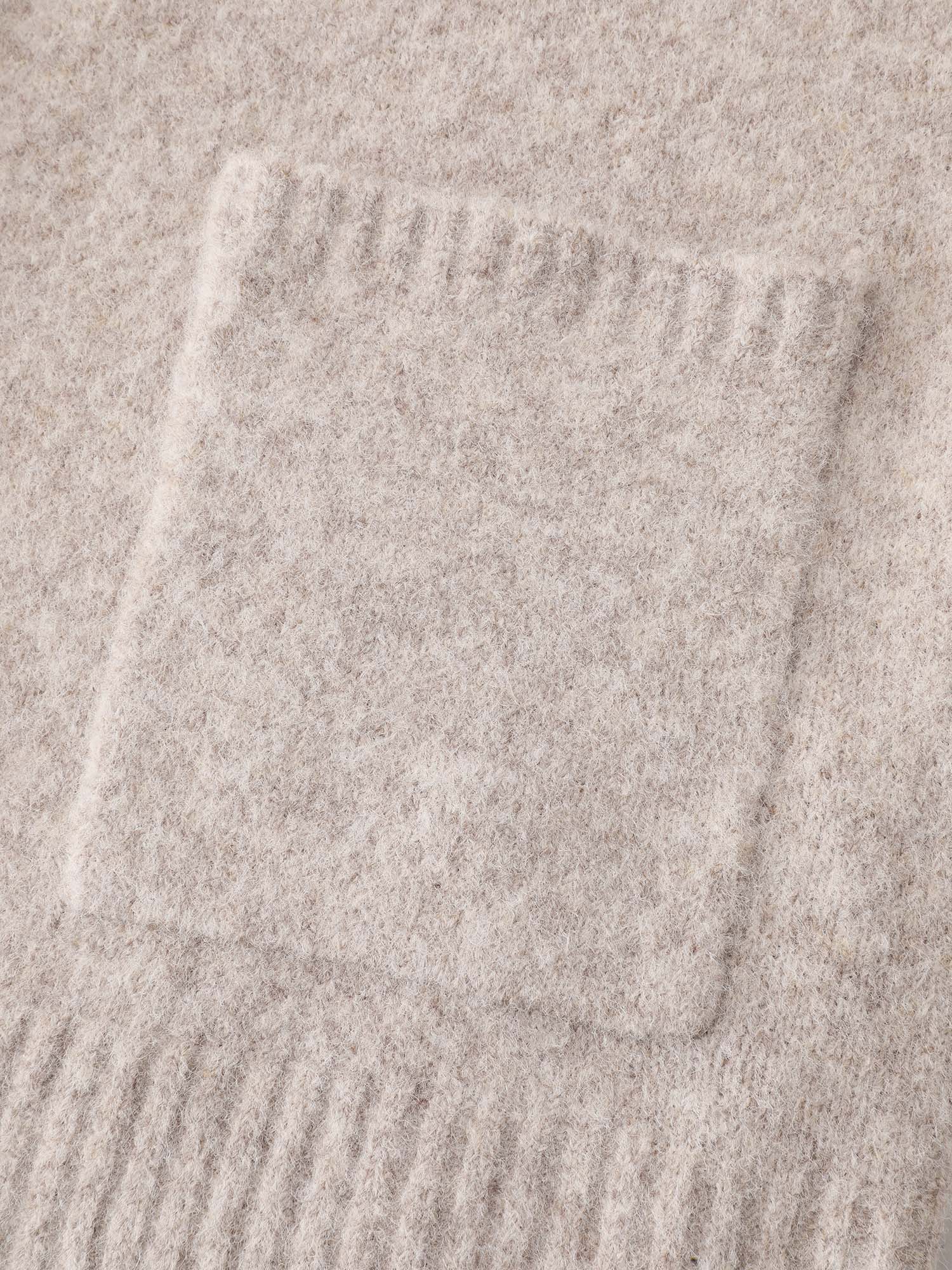 Heart Button-Down Pockets Knit Cardigan