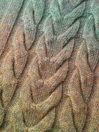 Heather Color Gradient Drop Shoulder Pullover