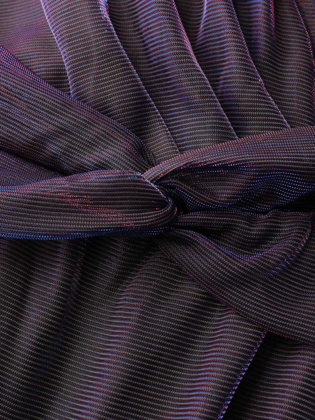 Shimmery Lined Shirred Waist Pockets Maxi Dress