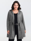 Supersoft Color Contrast Hooded Coat