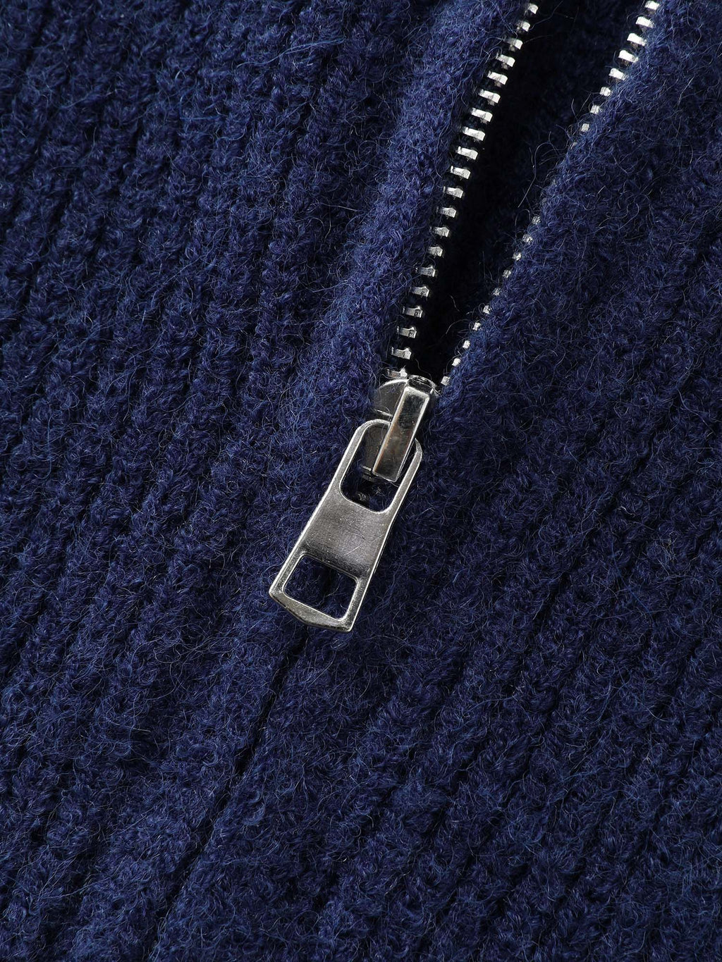 Textured Hooded Pockets Zipper Cardigan