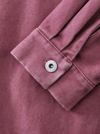 Pure Cotton Washed Zipper Jacket