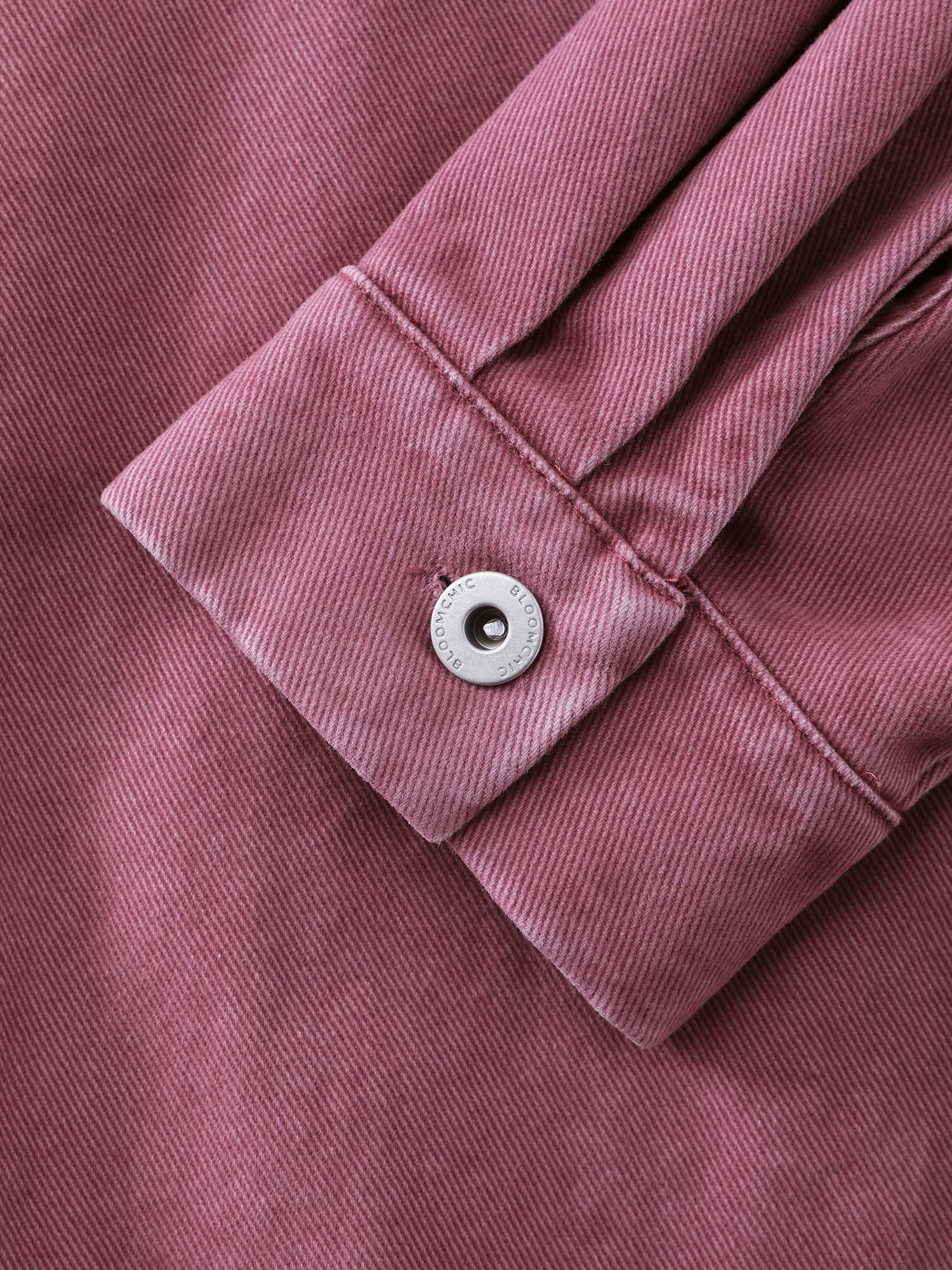 Pure Cotton Washed Zipper Jacket