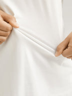 Cotton V Neck Plain Basic T-shirt