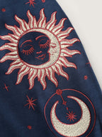 Supersoft Embroidered Half-Zip Sweatshirt