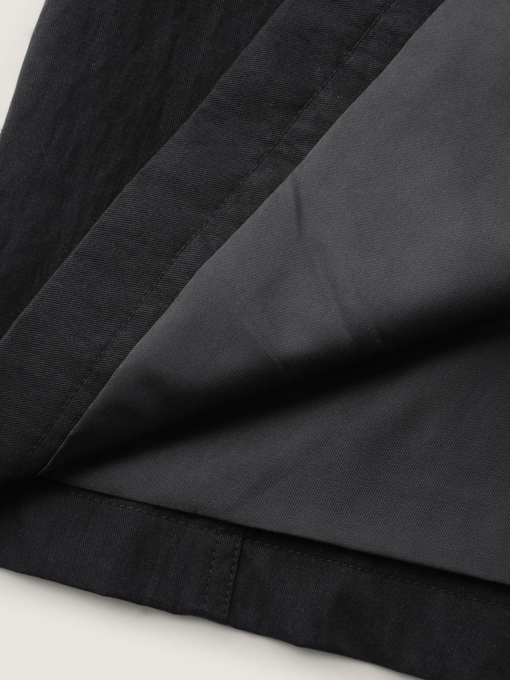 Contrast Pockets Button-Front Coat