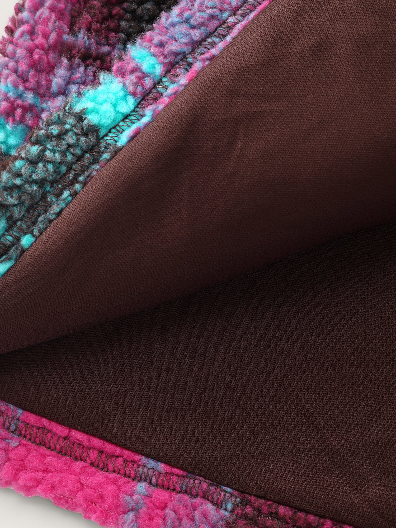 Fluffy Texture Plaid Button-Front Coat