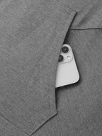 Supersoft Cloak Style Zipper Hooded Jacket