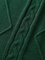 Gingerbread Fair-Isle Contrast Pullover