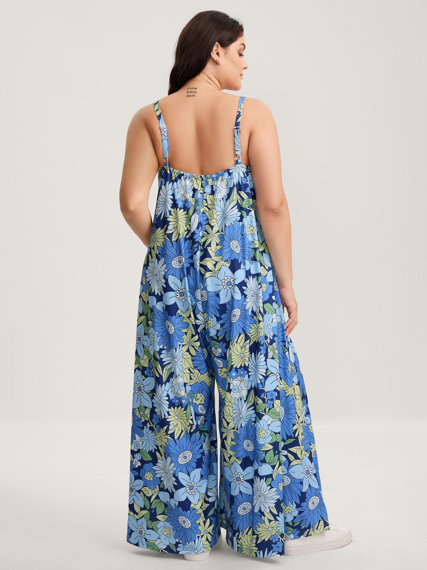 Vivid Groove Stretchy Adjustable Jumpsuit