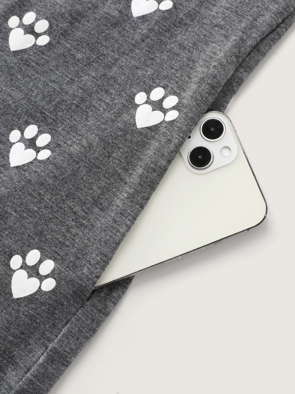 Paw Print Button Lounge Onesie