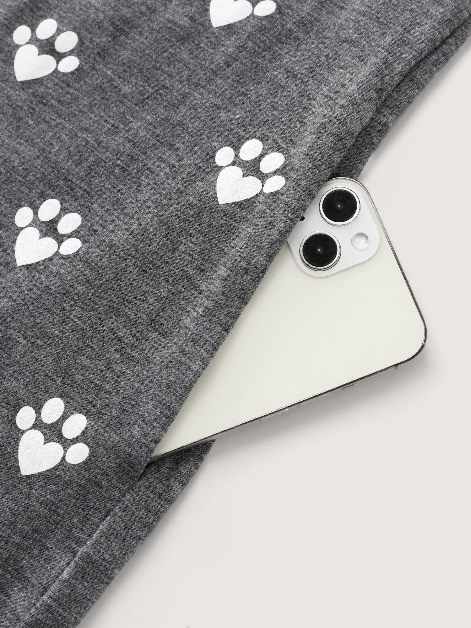 Paw Print Button Lounge Onesie