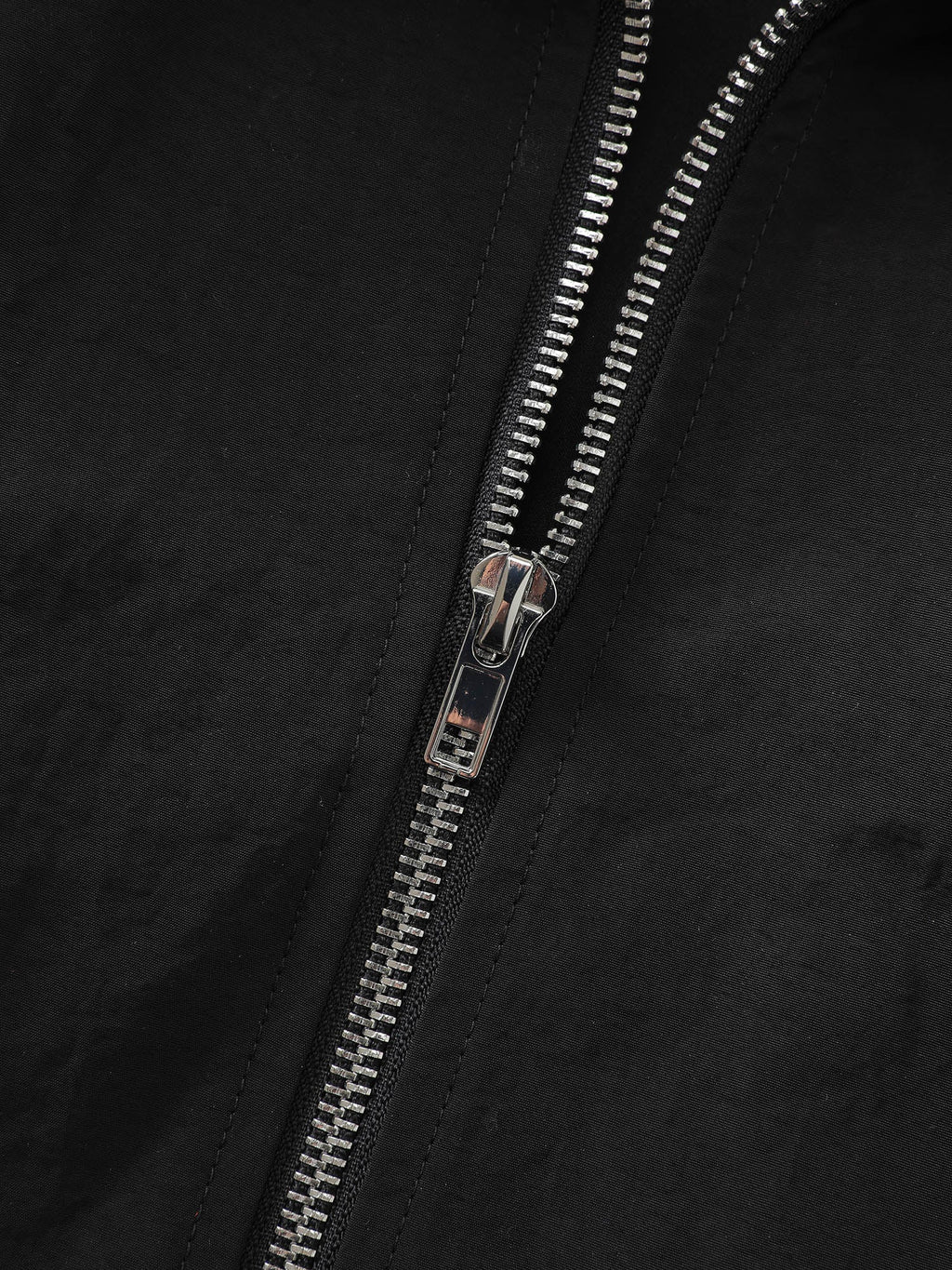 Drawstring Pockets Zipper Long Coat