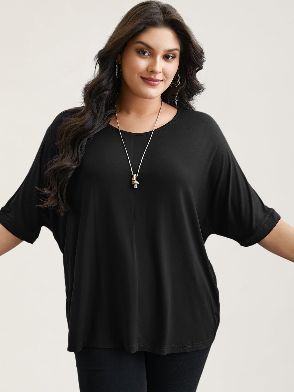 Supersoft Round Neck Plain T-Shirt