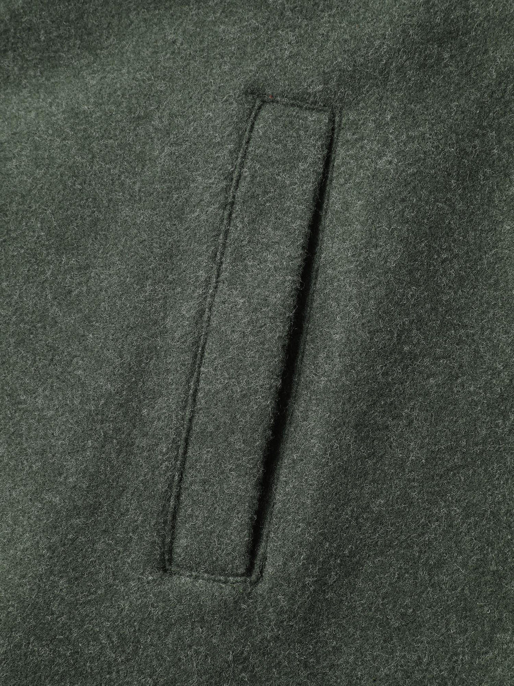Double Button Pocket Solid Coat