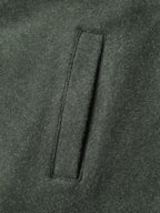 Double Button Pocket Solid Coat