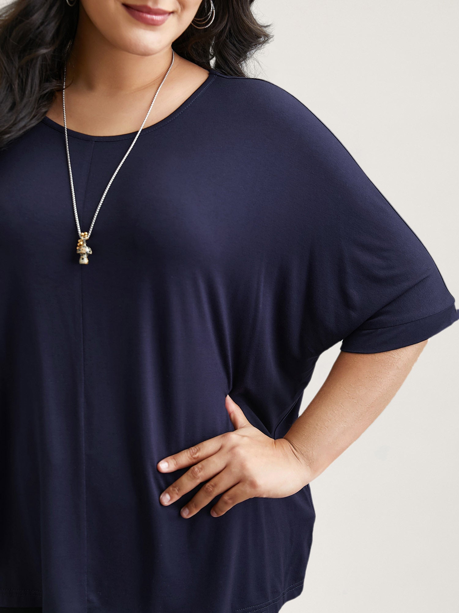 Supersoft Round Neck Plain T-Shirt