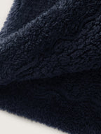 Faux Fur Hooded Pockets Jacket