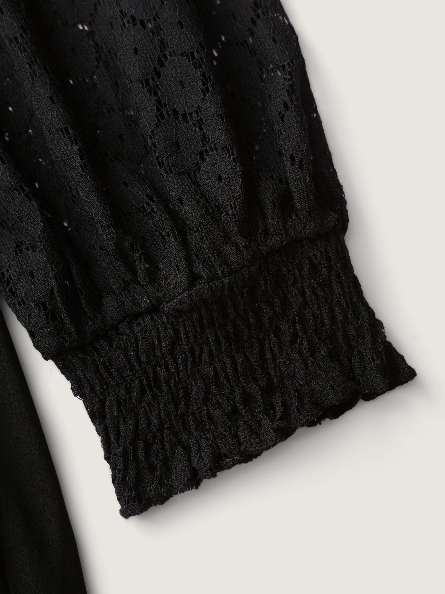 Sheer Lace Cut-Out Detail Midi Dress