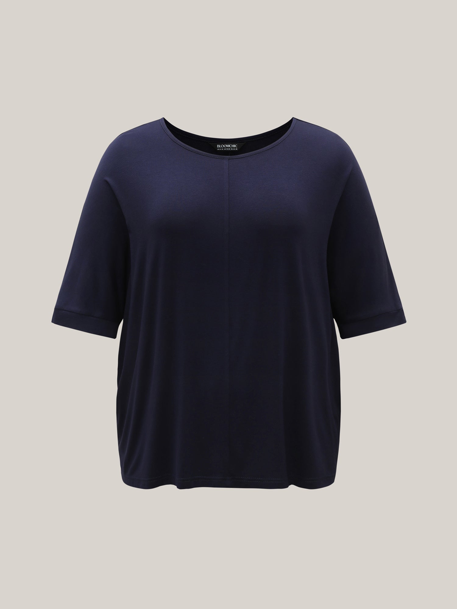 Supersoft Round Neck Plain T-Shirt