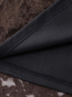 Lace Textured Adjustable Straps Maxi Dress