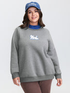 2-In-1 Puppy Embroidered Turtleneck Sweatshirt