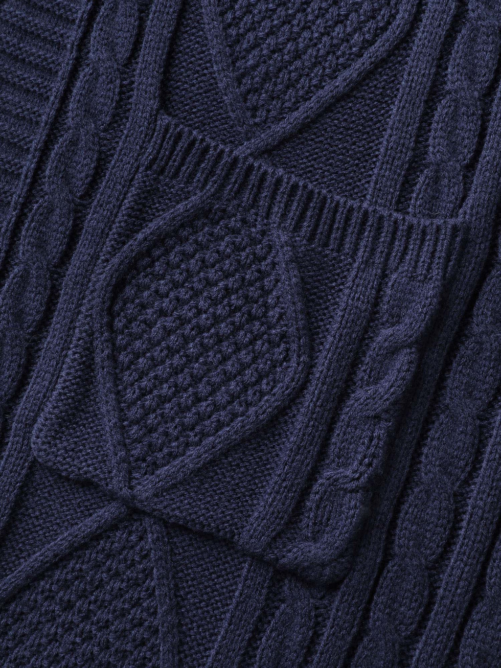 Twisted Hooded Sleeveless Knit Cardigan