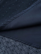 Textured Ruffled Sleeve Sheer Maxi Dress